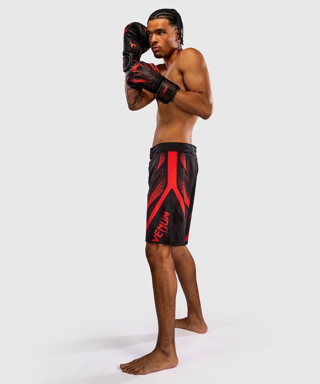 Pantalones de MMA Venum Amazonia Reborn – Negro/Rojo