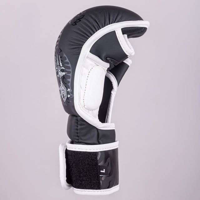 Guanti MMA 8 WEAPONS Sak Yant Big Tiger – Nero