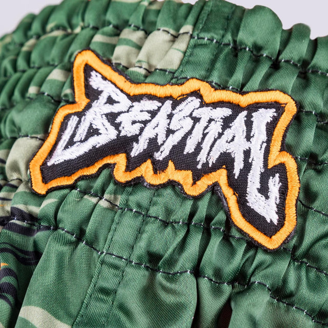 8 WEAPONS Muay Thai-shorts Beastial Viper – Khaki
