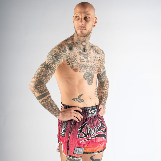 Calções de Muay Thai 8 WEAPONS Vivo Sunsphere – Multicolor