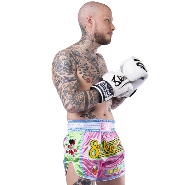 Calções de Muay Thai 8 WEAPONS Yummy – Cor-de-rosa