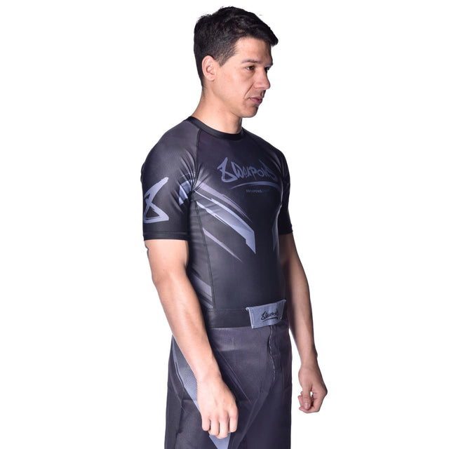 Rashguard 8 WEAPONS Shift – Preto Mate