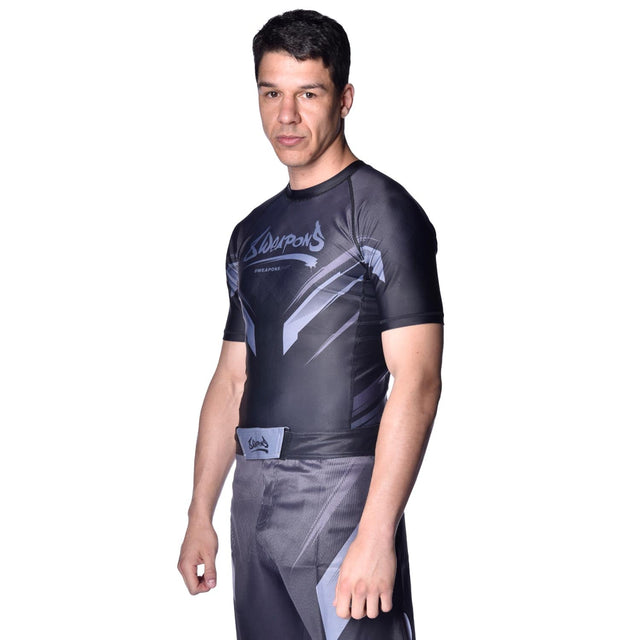 Rashguard 8 WEAPONS Shift – Preto Mate