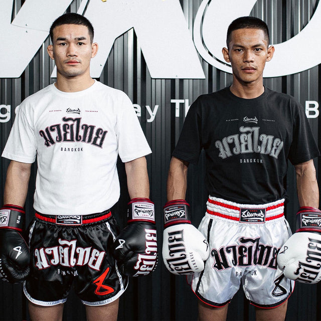 8 WEAPONS T-Shirt Bangkok - Wit/Zwart