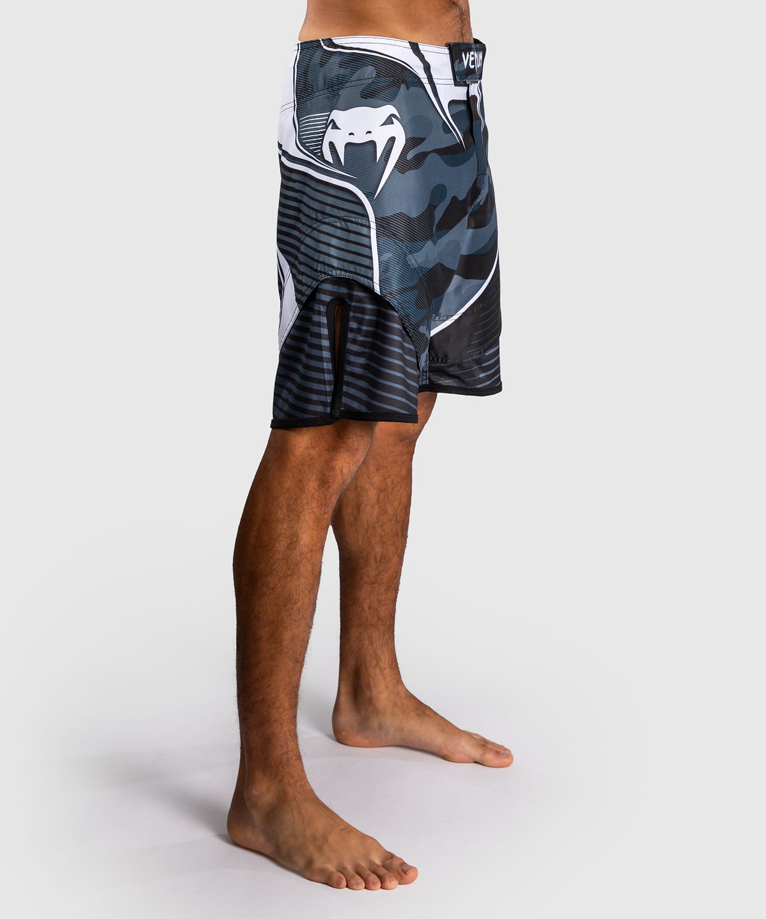 Pantalones de MMA Venum Camo Hero – Azul marino oscuro/Azul