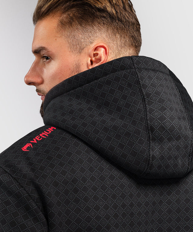 Venum Hoodie x Roger Gracie – Černá/Červená