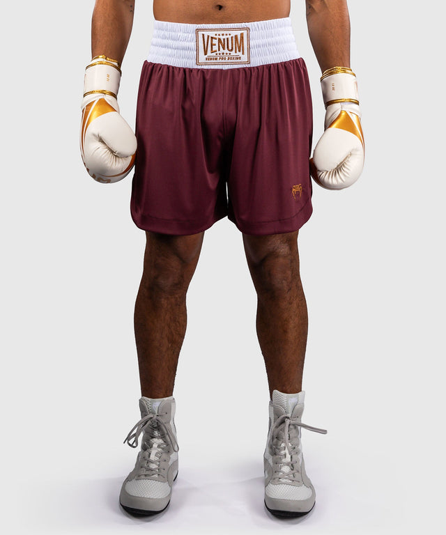 Pantalones de boxeo Venum Classic – Burdeos