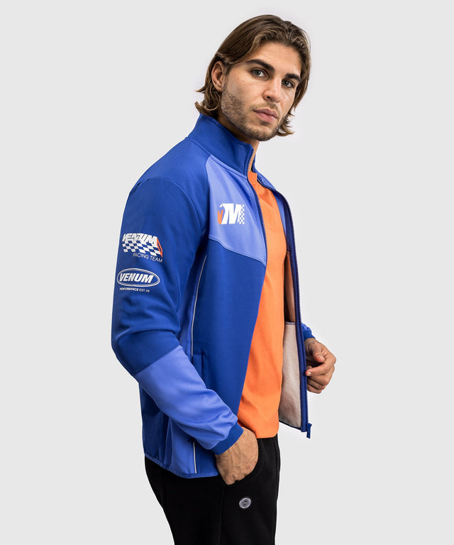 Kurtka Venum Motorsport Softshell – Królewski Niebieski