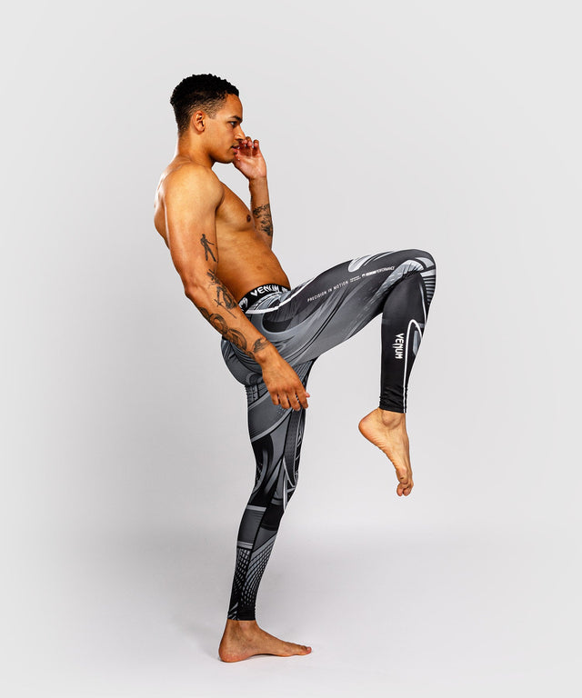 Venum Kompressions-Shorts Crimson Viper 2.0 – Schwarz/Grau