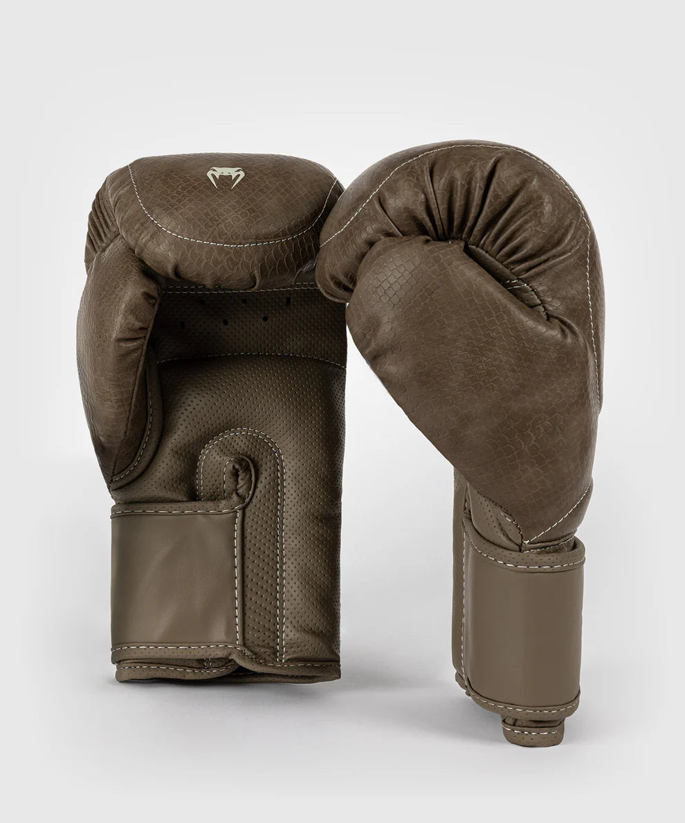 Boxerské rukavice Venum Impact Evo Scales – Hnědé