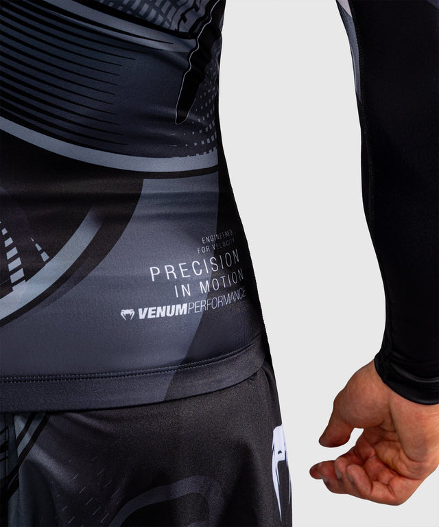 Venum Rashguard Crimson Viper 2.0 Lange Mouwen - Zwart/Grijs