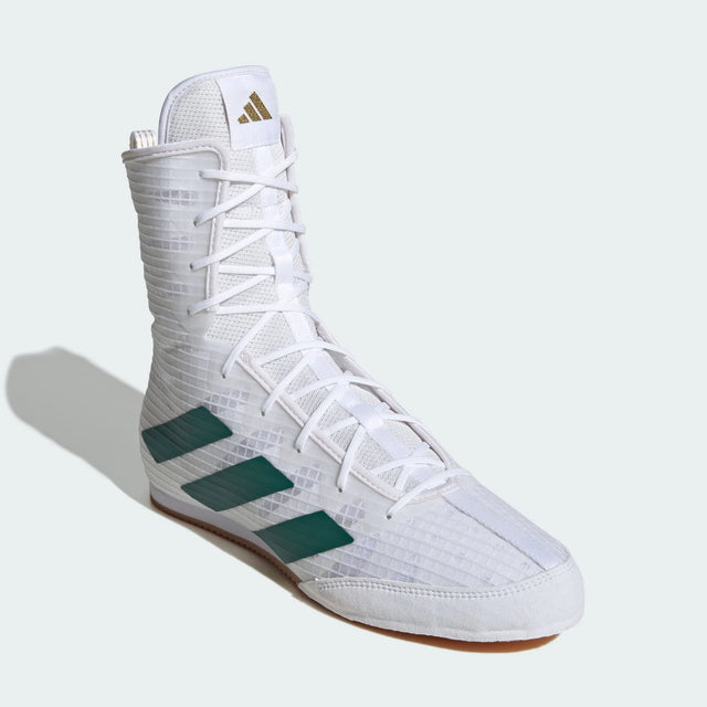 Botas de boxeo Adidas Box Hog 4 – Blanco/Verde