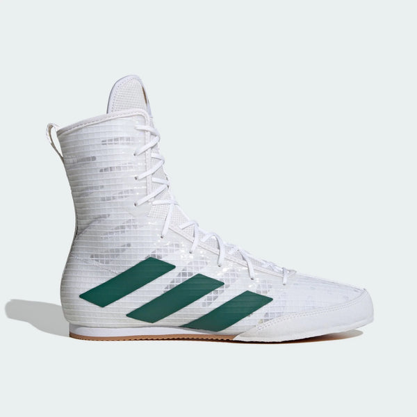 Buty bokserskie Adidas Box Hog 4 – Białe/Zielone