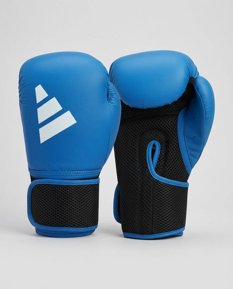 Boxerské rukavice Adidas Hybrid 25 – Modré