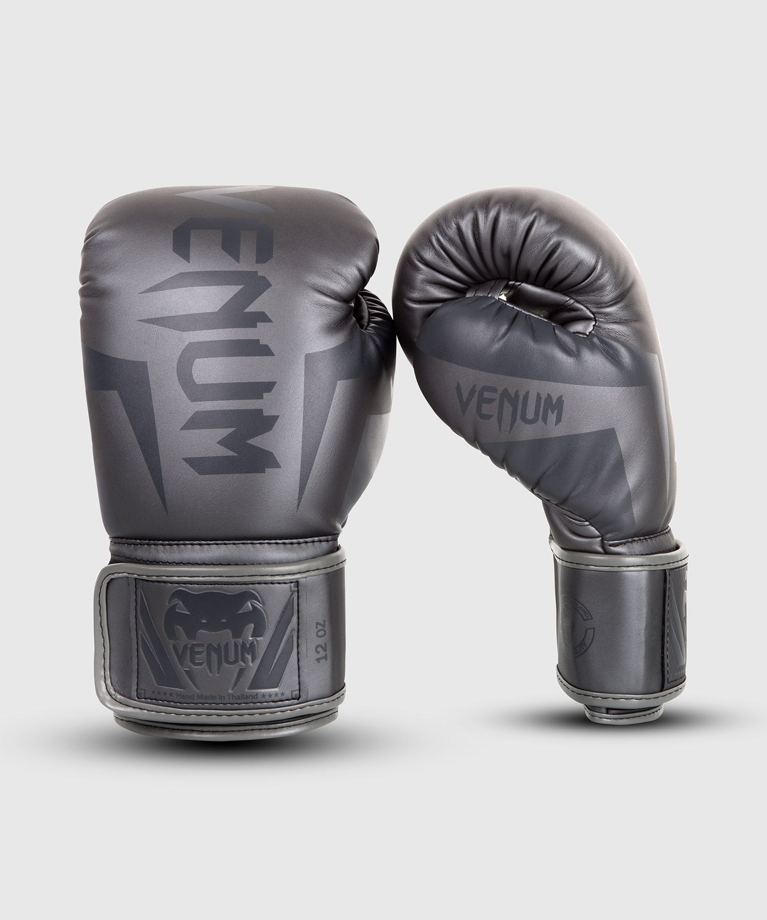 Guantes de boxeo Venum Elite – Gris/Gris