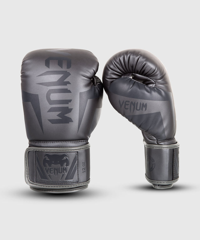 Guantes de boxeo Venum Elite – Gris/Gris