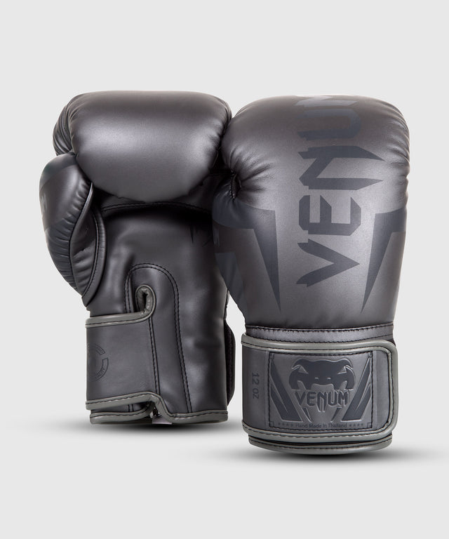 Guantes de boxeo Venum Elite – Gris/Gris