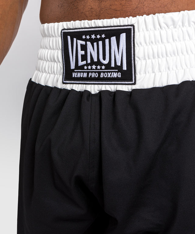 Pantalones de boxeo Venum Classic – Negro/Blanco