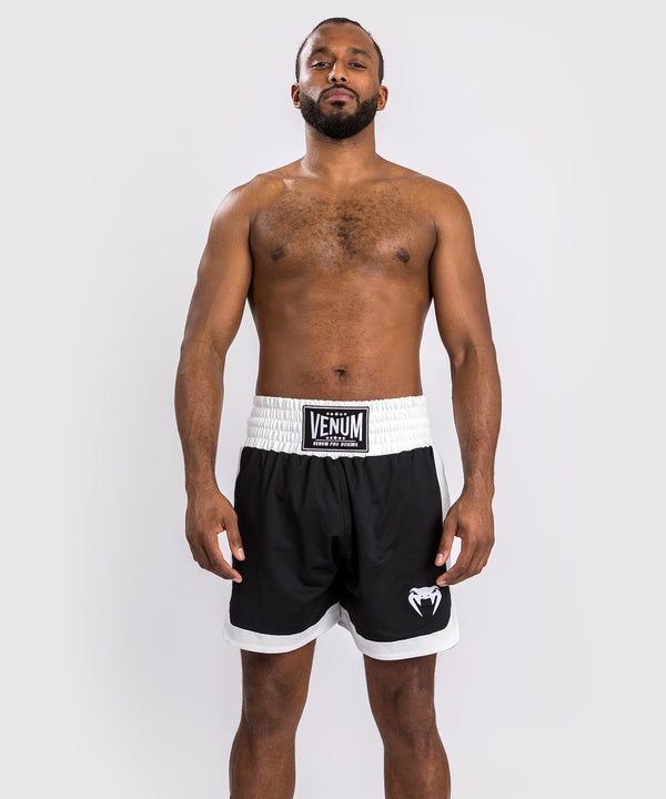Venum Boxhosen Classic – Schwarz/Weiß