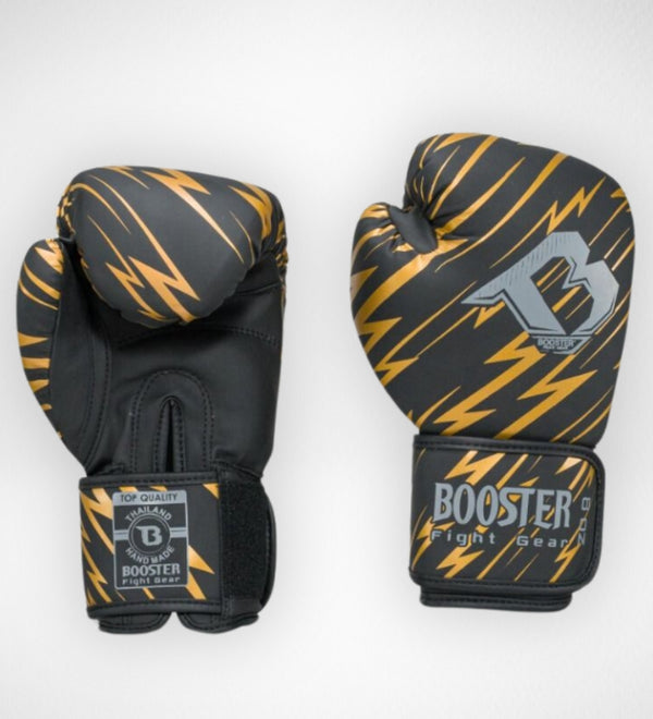 Luvas de boxe Booster Combat Criança – Preto/Amarelo