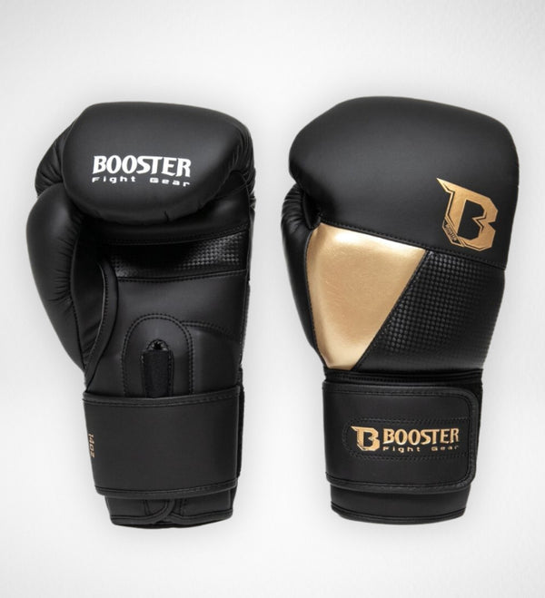 Guantoni da boxe Booster BG 'XXX' – Nero/Oro