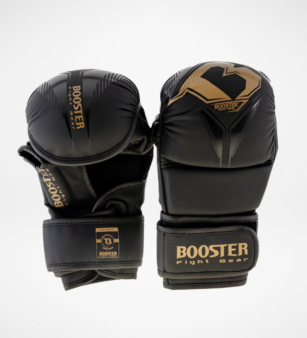 Guanti da sparring MMA Booster Bangkok – Nero/Oro