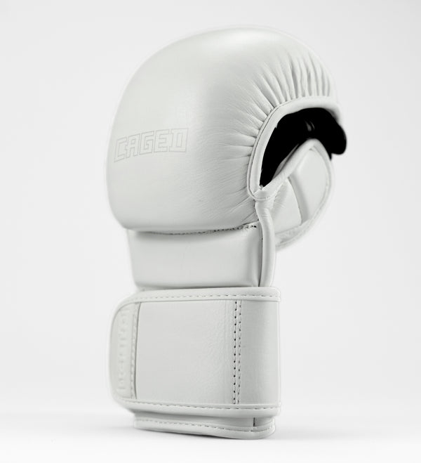 Caged MMA-handsker 'X Series' Sparring – Hvid/Hvid