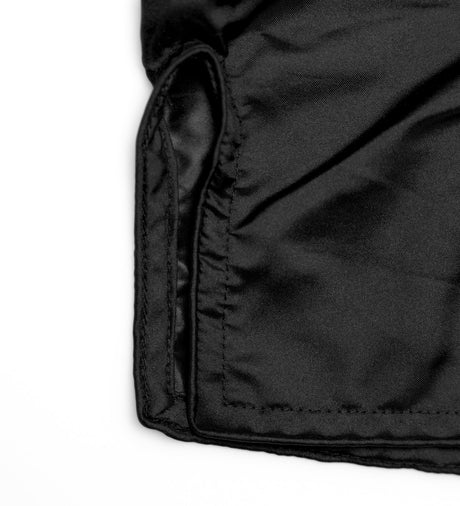 Pantalones de Muay Thai Caged Classic – Negro/Blanco mujer
