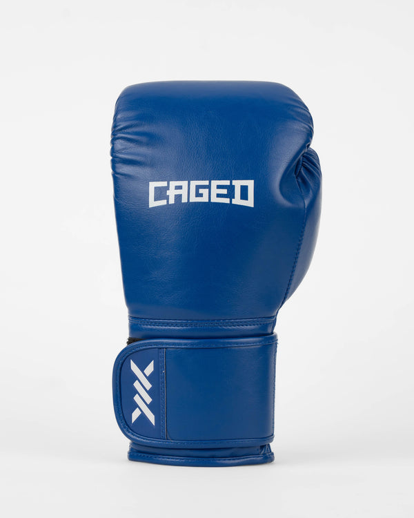 Luvas de boxe Caged Core – Azul/Branco