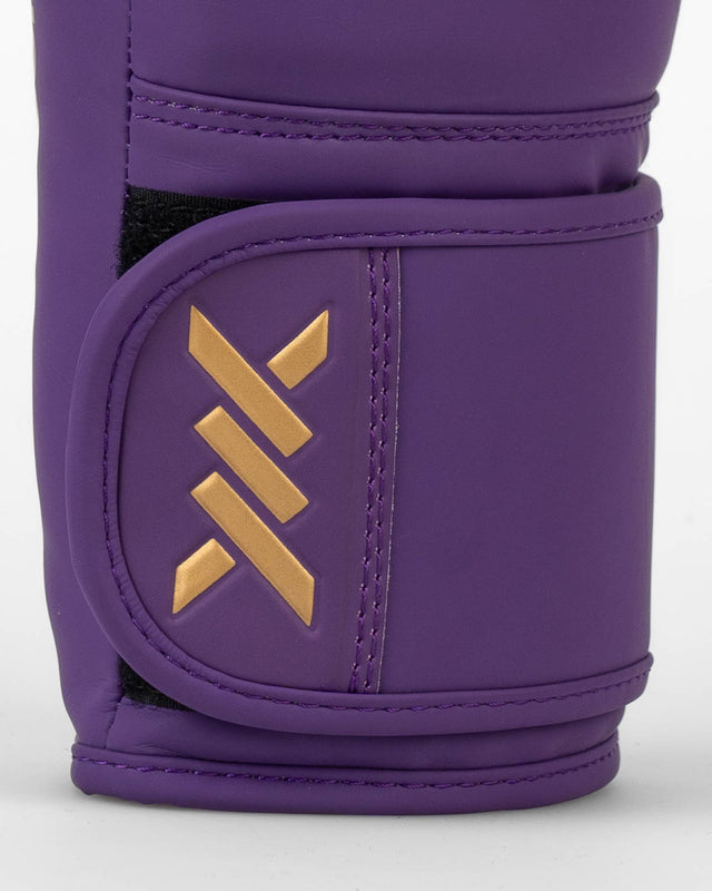 Guantoni da boxe Caged Core – Viola/Oro