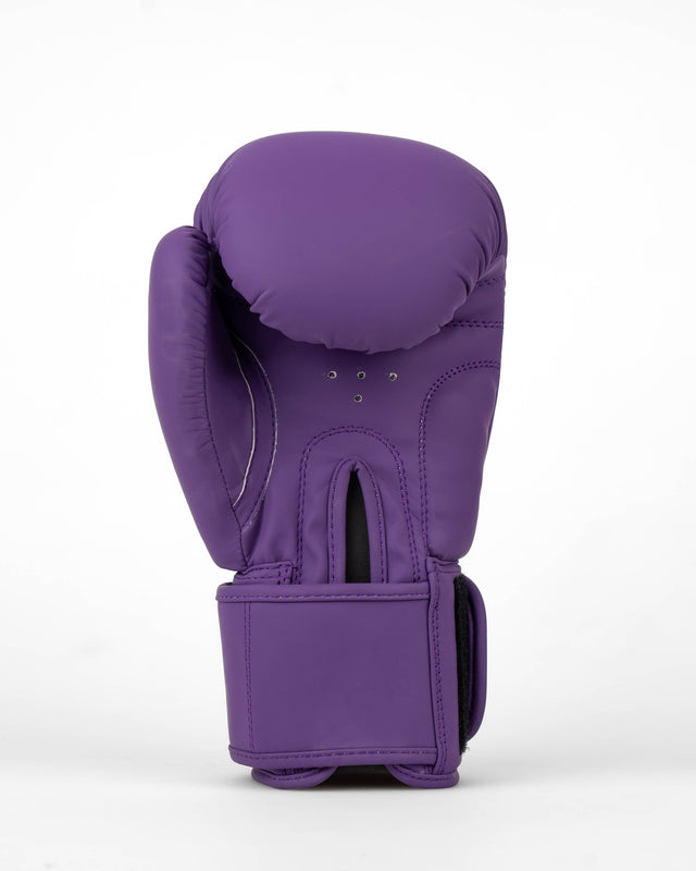 Guantes de boxeo Caged Shadow – Púrpura/Oro