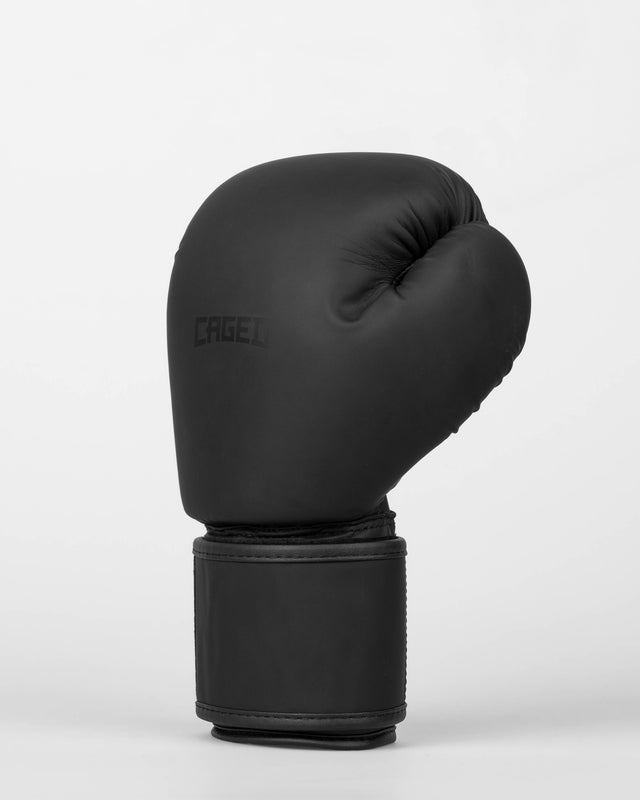 Mănuși de box Caged Spark Copii – Negru mat
