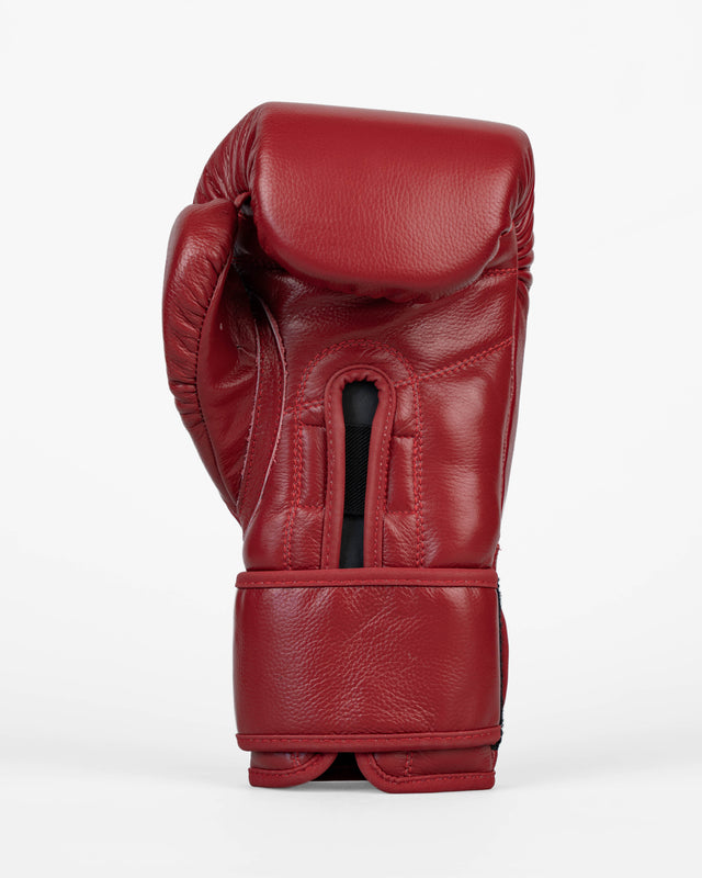 Caged Boxing Gloves 'X' Series - Bordeaux Red