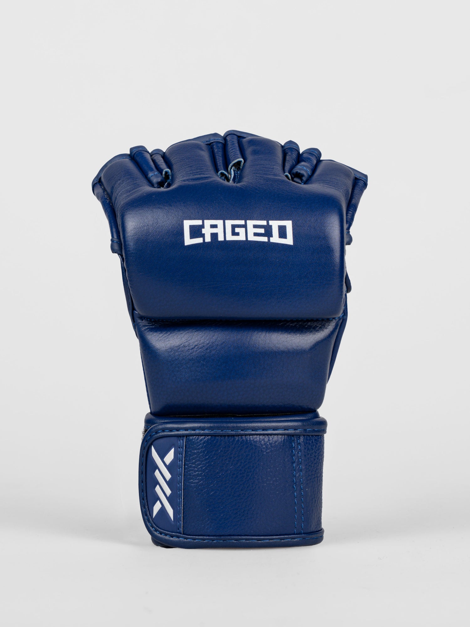 Guanti MMA Caged 'X' Series – Blu navy/Bianco