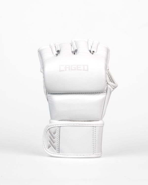 Caged MMA-handsker 'X' Series - Hvid/Hvid