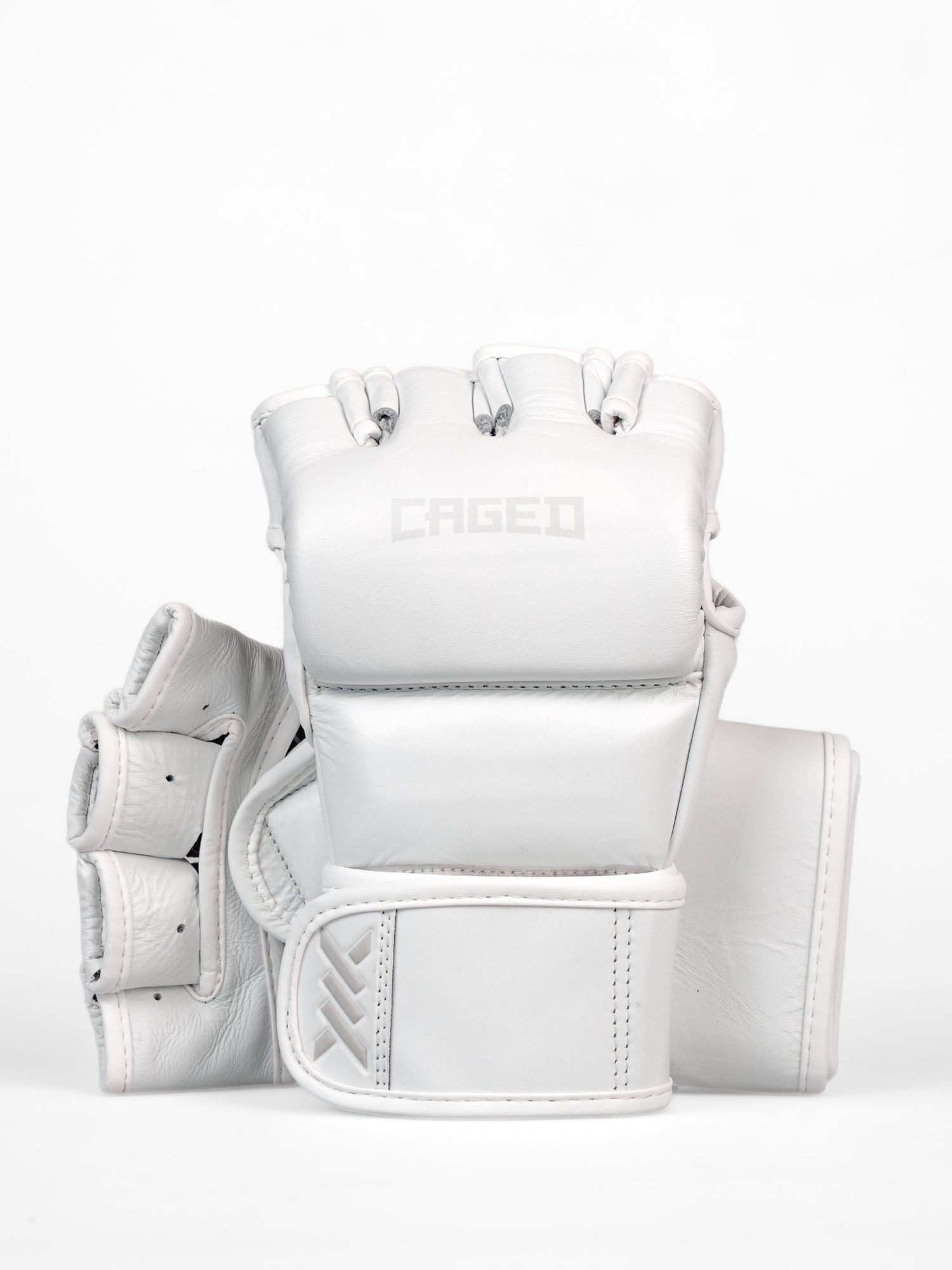 Luvas de MMA Caged 'X' Series – Branco/Branco