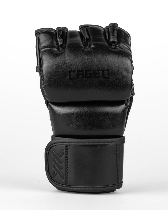 Caged MMA-handsker Shadow - Sort/Sort