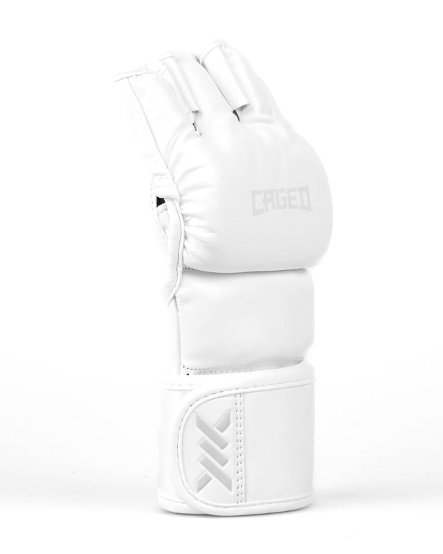 Guanti MMA Caged Shadow – Bianco/Bianco