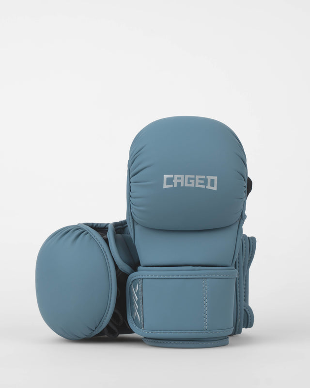 Luvas de sparring MMA Caged Shadow – Midnight Blue