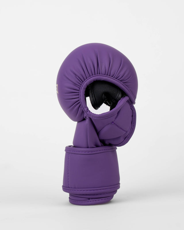 Luvas de sparring MMA Caged Shadow – Roxo/Ouro