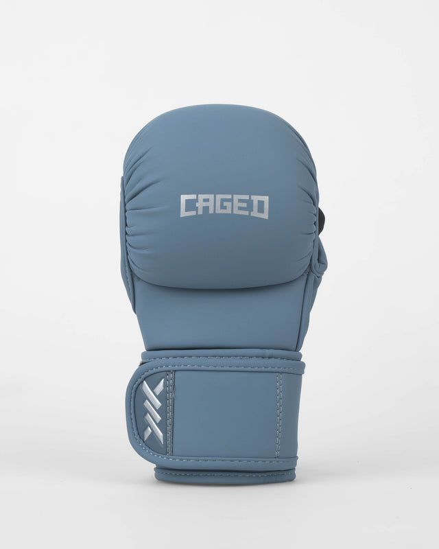 Luvas de sparring MMA Caged Shadow – Midnight Blue