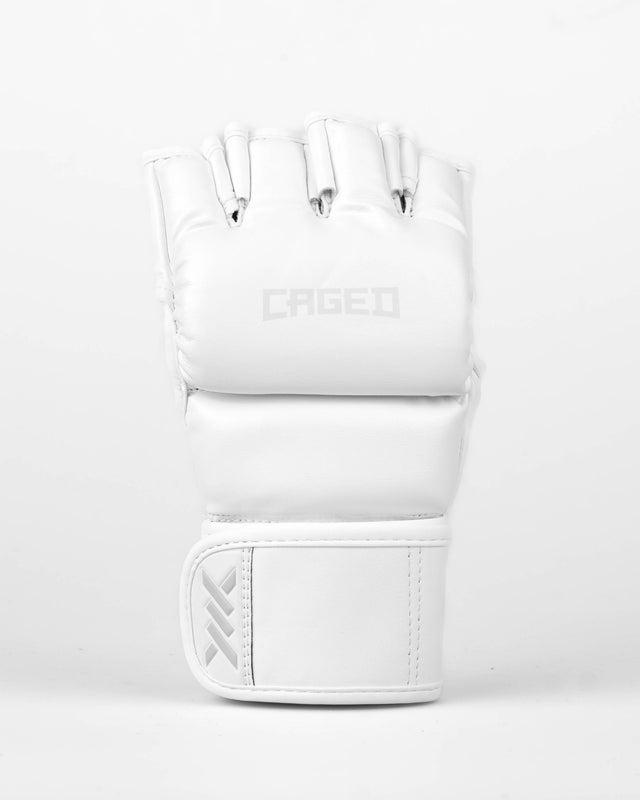 Guanti MMA Caged Shadow – Bianco/Bianco