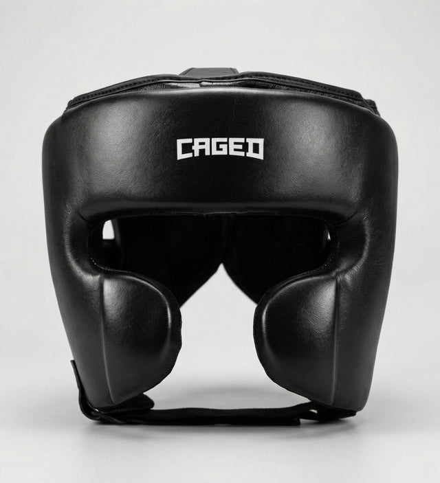 Caged 'X' Series Headguard - Black