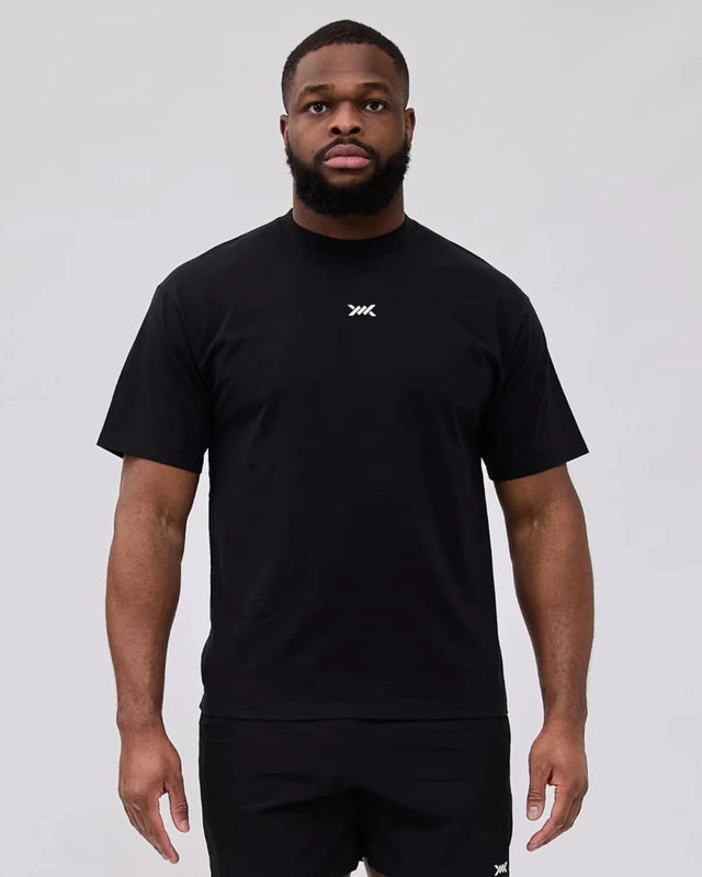 Caged Classic T-Shirt – Schwarz