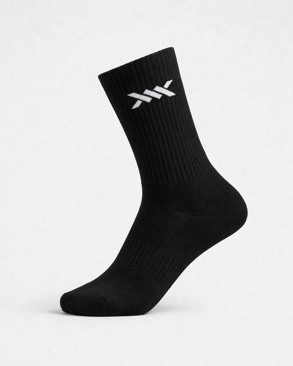 Calcetines Caged Crew – Negro