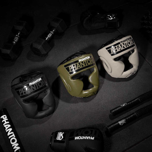 Phantom Athletics Huvudskydd Apex Full Face – Svart
