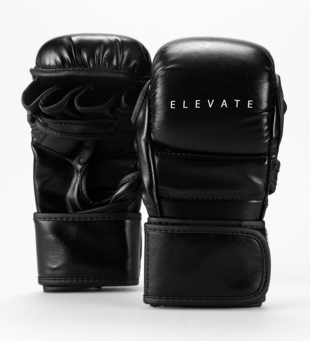 Gants de sparring MMA Elevate Prime – Noir/Blanc