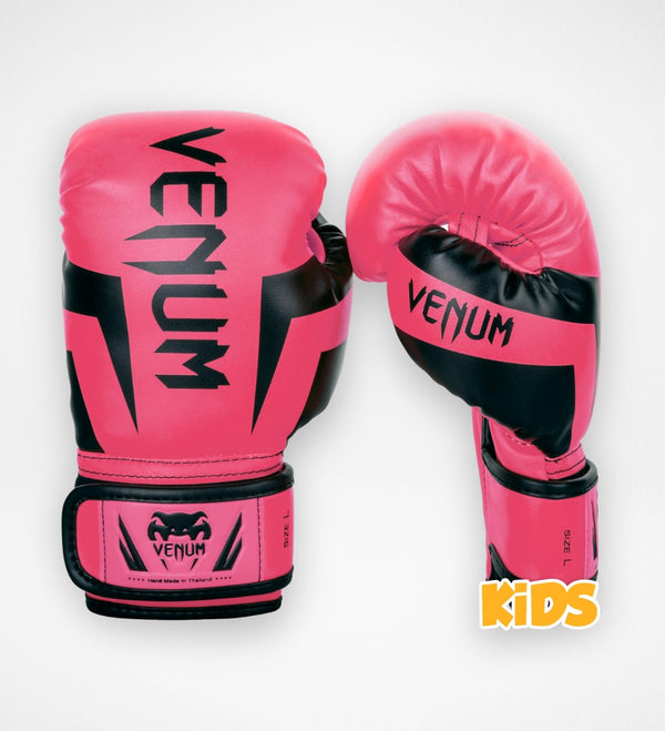 Venum Bokshandschoenen Elite Kinderen - Neon Roze