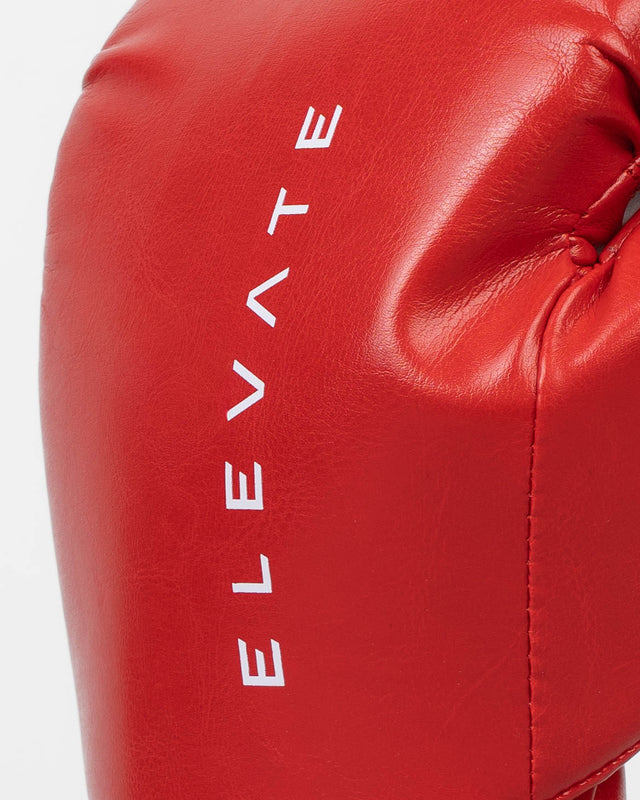 Luvas de boxe Elevate Prime – Vermelho/Branco