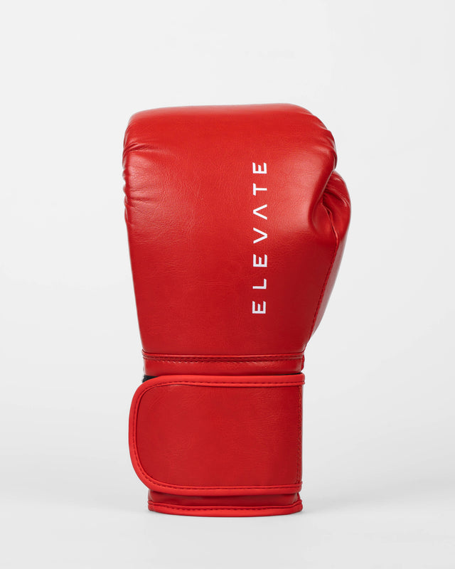 Luvas de boxe Elevate Prime – Vermelho/Branco
